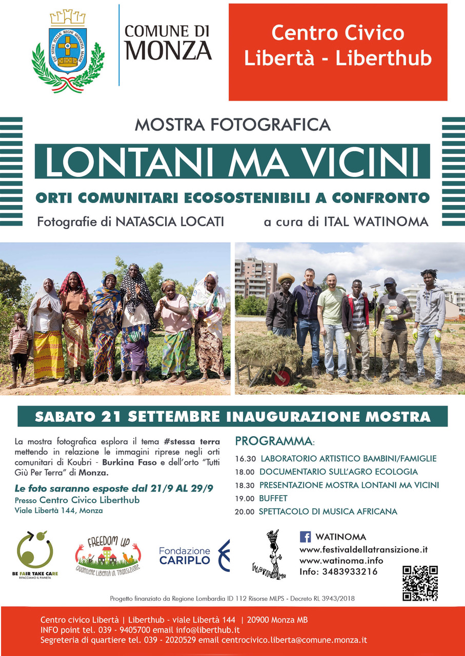 Invito Mostra Lontani ma Vicini 21 sett
